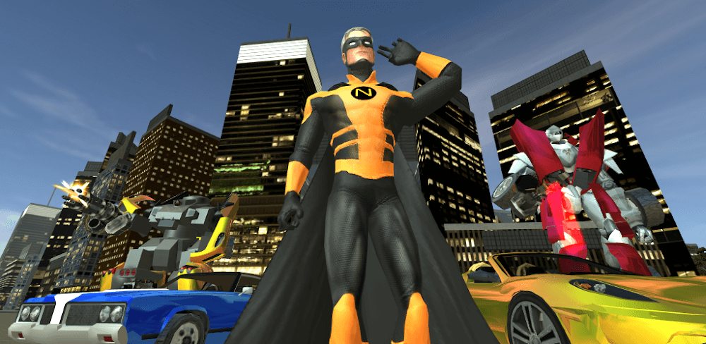 Naxeex Superhero v2.2.6.7.6 MOD APK (Unlimited Upgrade)