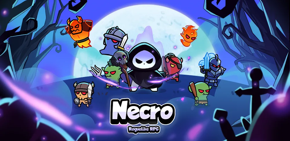 Necro : Roguelike RPG v4.4.3.3 MOD APK (Menu, Damage & Defense Multiplier)