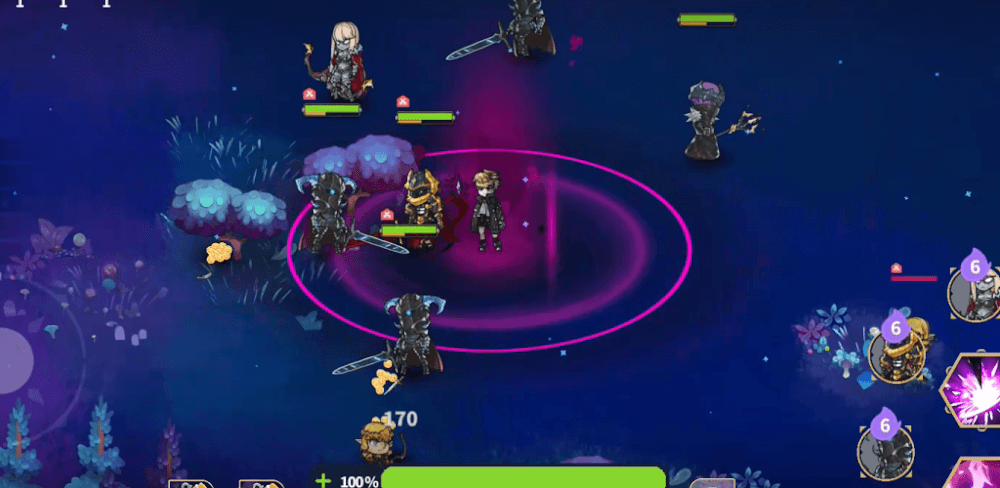 Necromancer Arena MOD APK v1.1.0.86 (One Hit Kill, Dumb Enemies)