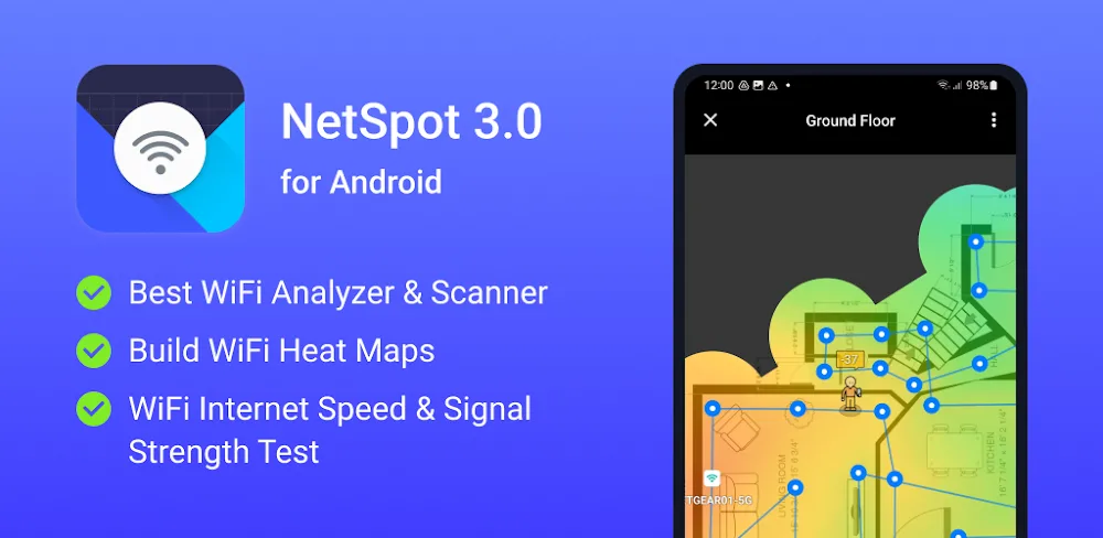 NetSpot v4.4.0.34 MOD APK (Premium Unlocked)