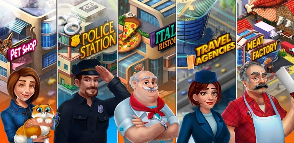 NewCity: Town Building Farming v2.2.41.0 MOD APK (Unlimited Money)
