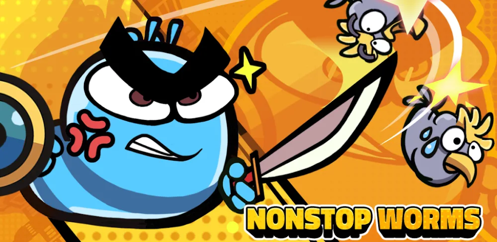 Nonstop Worms v1.1.3.4 MOD APK (Unlimited Money, Free Level Up)