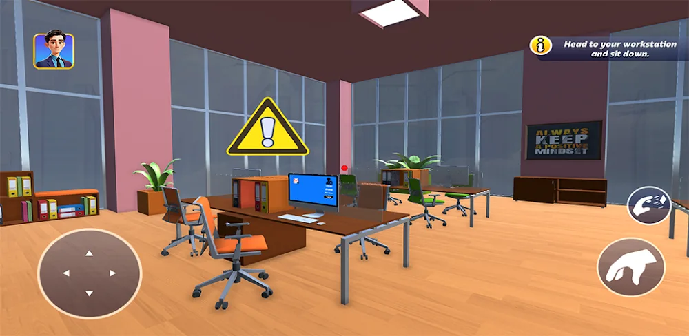 Office Life Simulator Boss PA v0.8 MOD APK (Menu, High Money, ADs Removed)