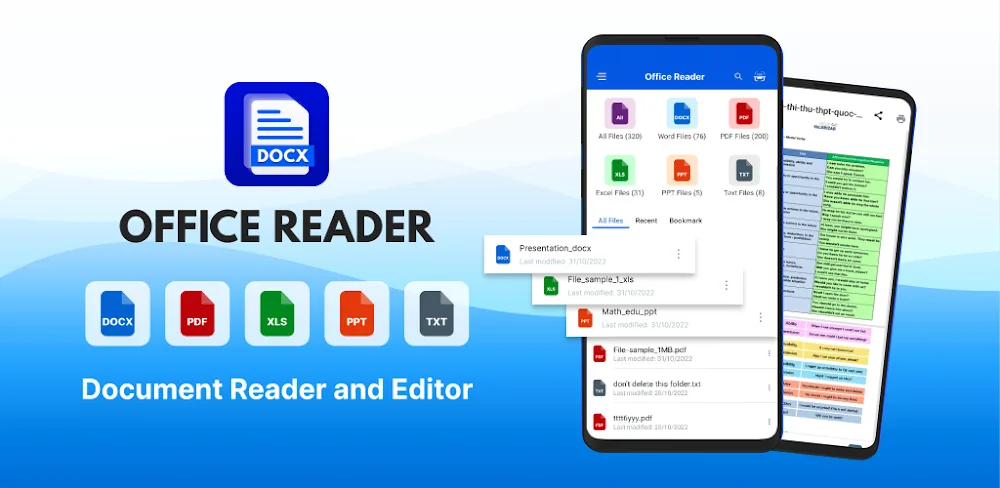 Office Reader – Docx reader v1.1.3.2 MOD APK (Premium Unlocked)
