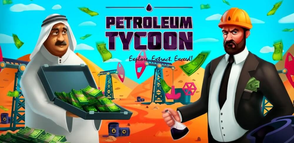 Oil Tycoon: Gas Idle Factory MOD APK v4.4.8.1 (Unlimited Diamonds, VIP Unlocked)