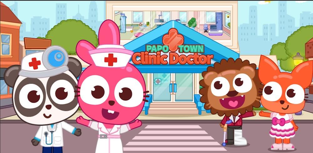 Papo Town Clinic Doctor v1.1.2.7 MOD APK (Unlock All Content)