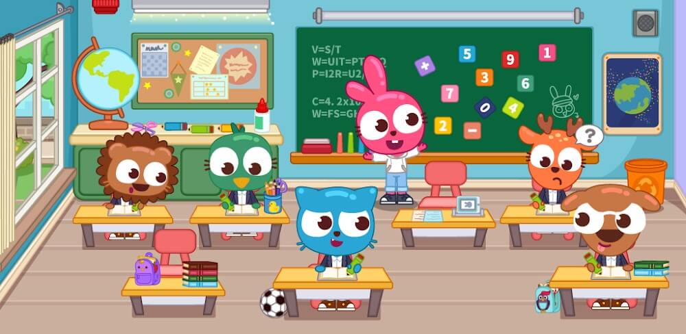 Papo Town School Life v2.2.1.2 MOD APK (Unlock All Content)