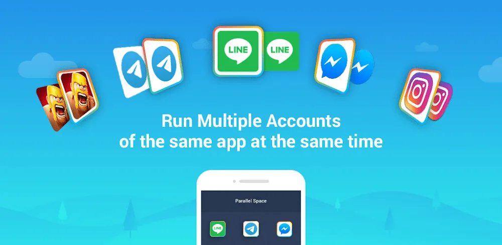 Parallel Space Pro v4.4.0.9112 MOD APK (ViP Unlocked)