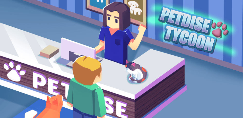 Petdise Tycoon v1.1.208 MOD APK (Unlimited Diamonds)