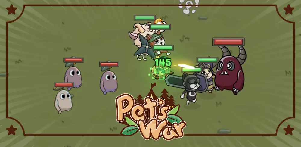 Pet’s War : Idle v1.1.1.10 MOD APK (Damage Multiplier, God Mode, Currency)