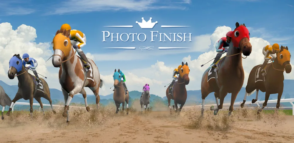 Photo Finish Horse Racing v100.19 MOD APK (Free Purchase)