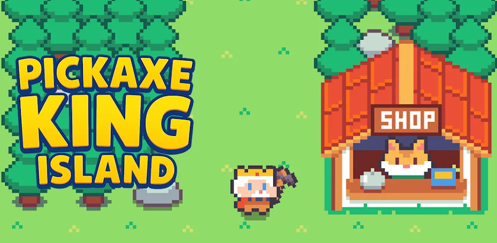 Pickaxe King Island v414 MOD APK (Menu, Free Purchases)
