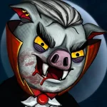 Pigs Wars: Vampire Blood Moon v1.1.3.03 MOD APK (Menu, God Mode)