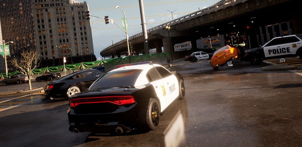 Police Car Simulator 1.1.0 v1.1.0 MOD APK (Free Rewards)