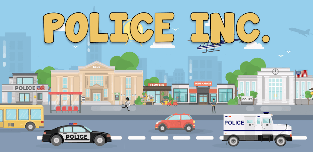 Police Inc: Tycoon Police Stat v1.1.0.26 MOD APK (Unlimited Money)
