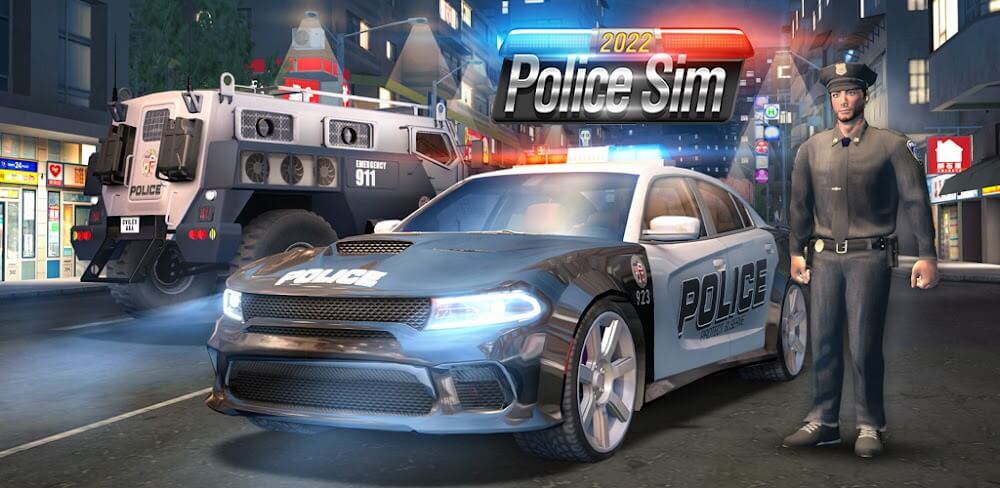 Police Sim 1.9.106 MOD APK v1.9.106 (Unlimited Money, God Mode)