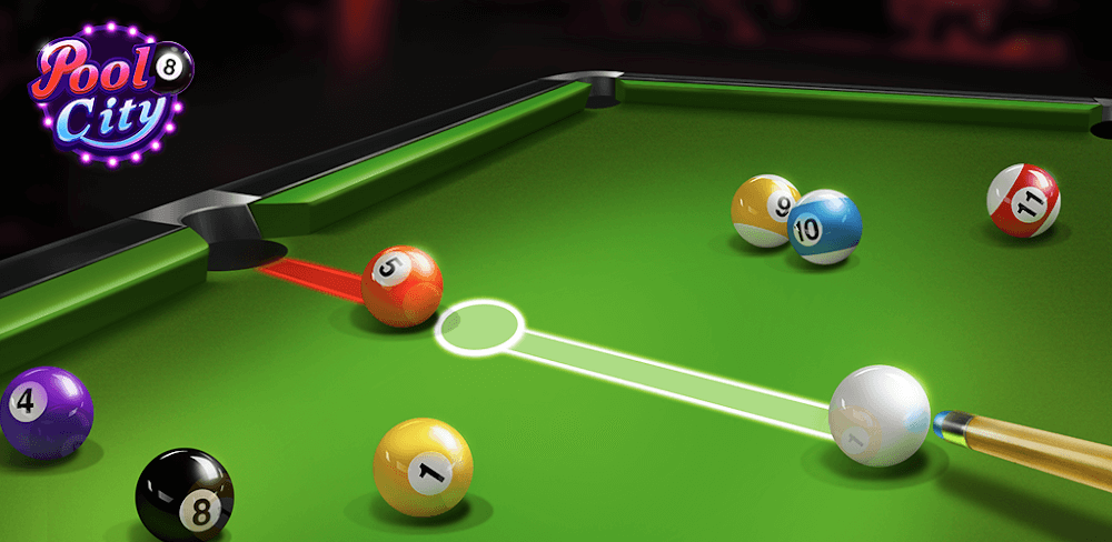 Pooking – Billiards City v3.3.0.93 MOD APK (Long Line)