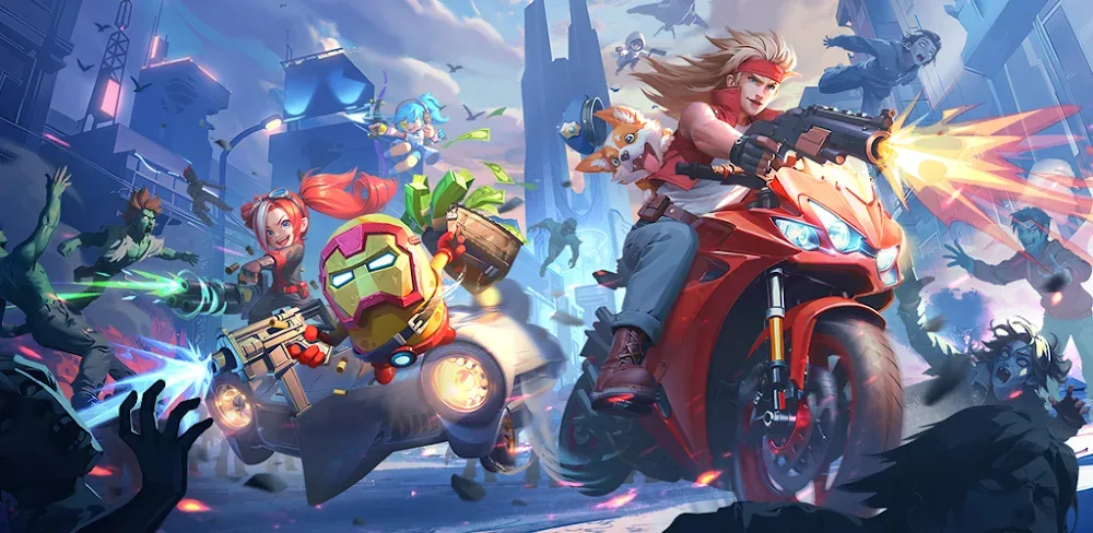 Potato Hero: Zombie Survival v1.1.2.1 MOD APK (Menu, Battle Speed)