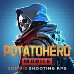 Potato Hero: Zombie Survival v1.1.2.1 MOD APK (Menu, Battle Speed)