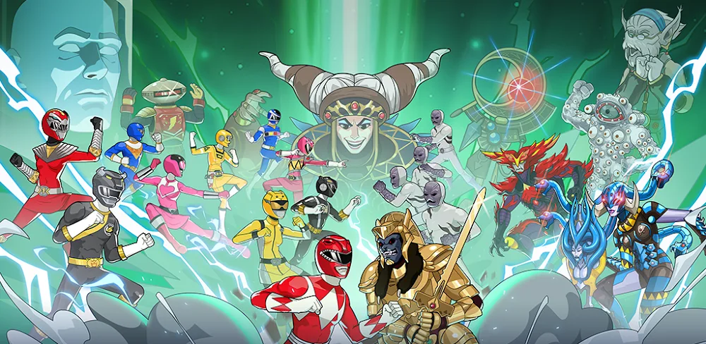 Power Rangers Mighty Force v1.1.18.0 MOD APK (Spent = Earn Currencies, No-Decrease)