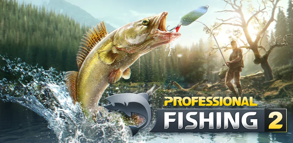 Professional Fishing 2 v0.1.06.12.2525p MOD APK (Menu, Currency, License acquired)