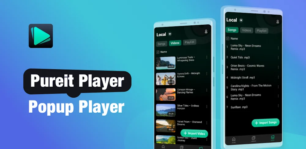 Pureit player v5.5.5.95.008 MOD APK (Premium Unlocked)