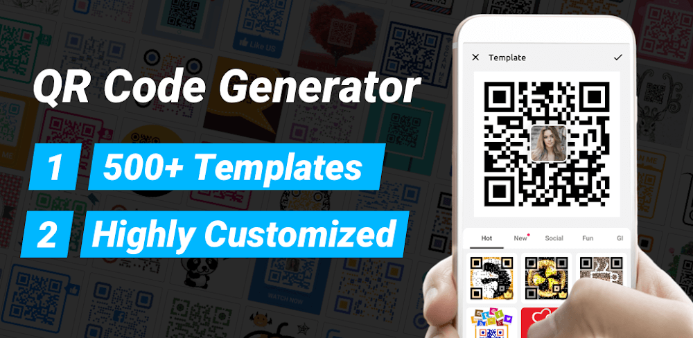 QR Code Generator v1.1.02.64.0312 MOD APK (VIP Unlocked)