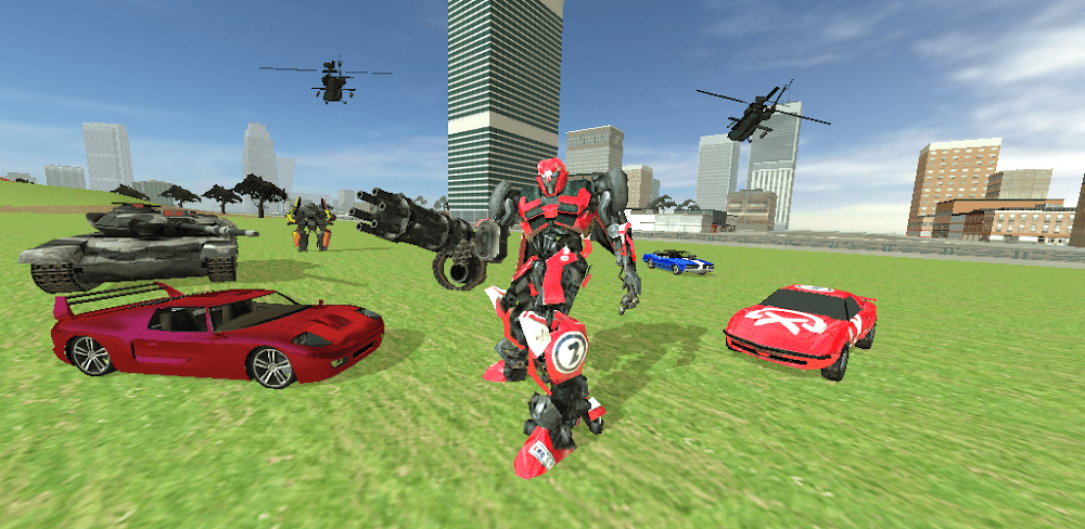 Racing Car Robot v2.2.6.3 MOD APK (Unlimited Upgrade Points)