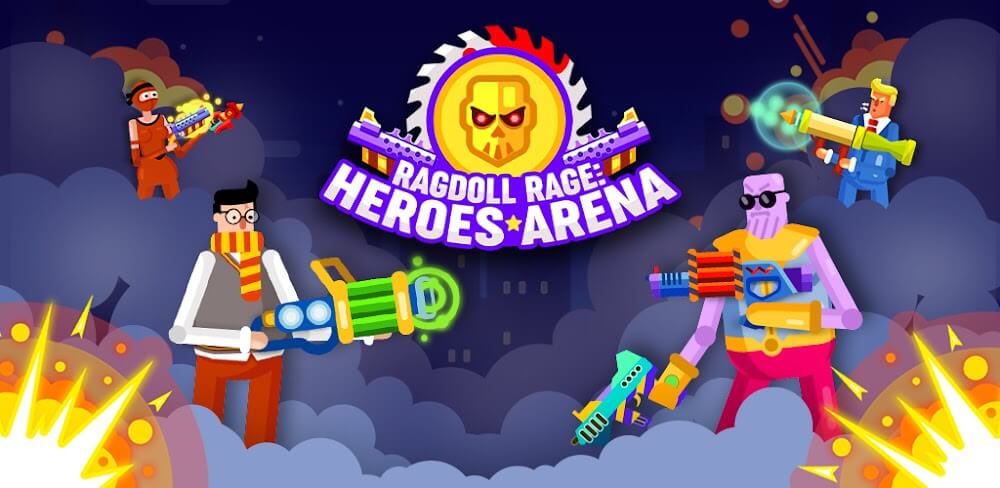 Ragdoll Rage: Heroes Arena MOD APK v1.1.9.4 (Unlimited Money)