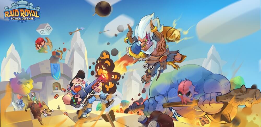 Raid Royal 2 v1.1.0.4 MOD APK (Menu, Money, Dumb Enemies)