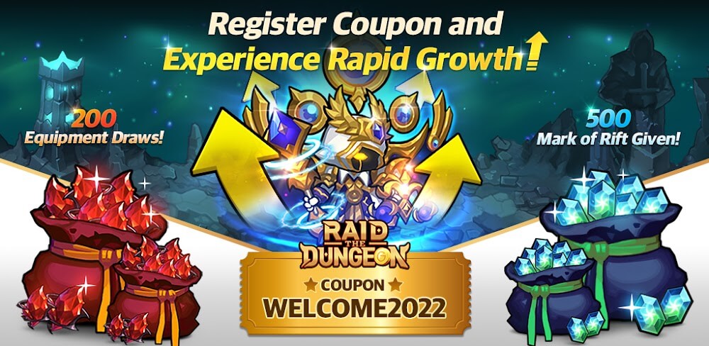 Raid the Dungeon v1.1.88.1 MOD APK (Dumb Enemy, Multiply Hit Count)