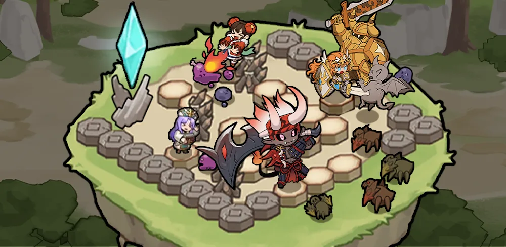 Random Hero: Tower Defense v1.1.68.64011712 MOD APK (Damage & Defense Multiplier, God Mode)