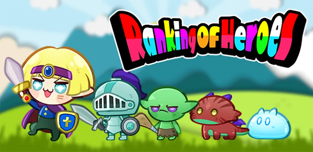 Ranking of Heroes v1.1.4.6 MOD APK (Unlimited Gems, Speed Game Multiplier)