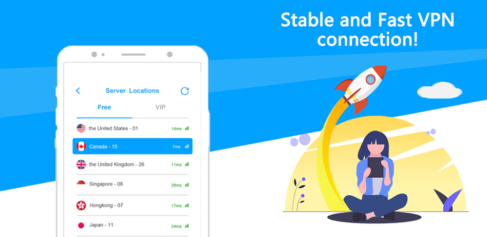 Rapid VPN v2.2.3.9 MOD APK (Premium Unlocked)