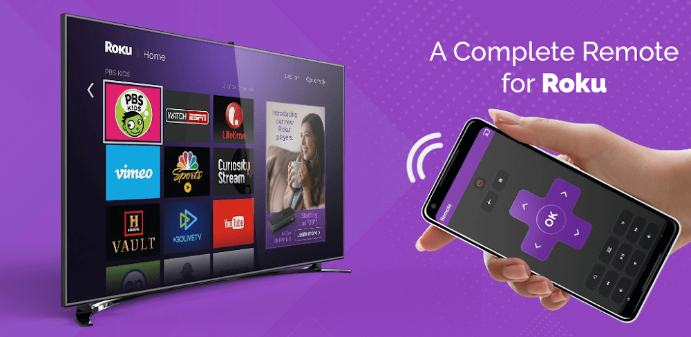 Remote Control for Roku TV v1.1.4.6 MOD APK (Premium Unlocked)