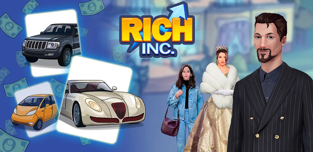 Rich Inc. Idle Life Simulator v1.1.29.10 MOD APK (Unlimited Money, No ADS)