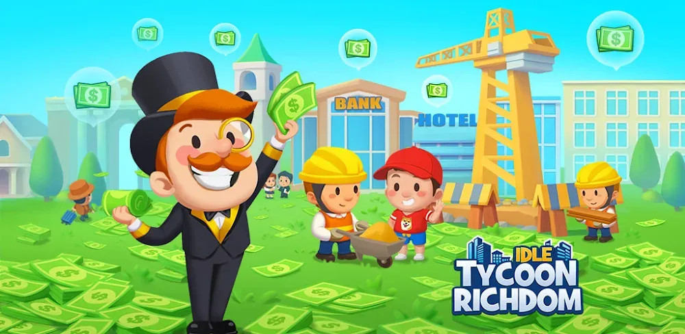 Richdom – Idle Tycoon v1.1.2.3 MOD APK (Menu, 10x GLOBAL SPEED)