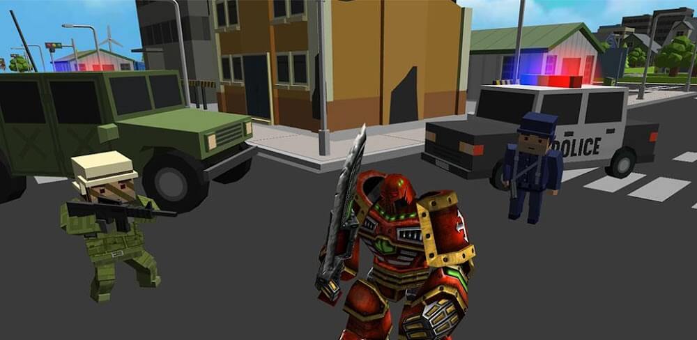 Robot Hero: City Simulator 3D v1.1.048 MOD APK (Unlimited Coins)