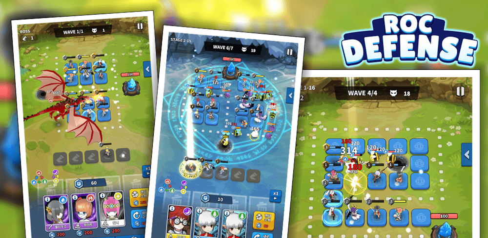 ROC Defense v1.1.2.15 MOD APK (Unlimited Diamonds, Menu)