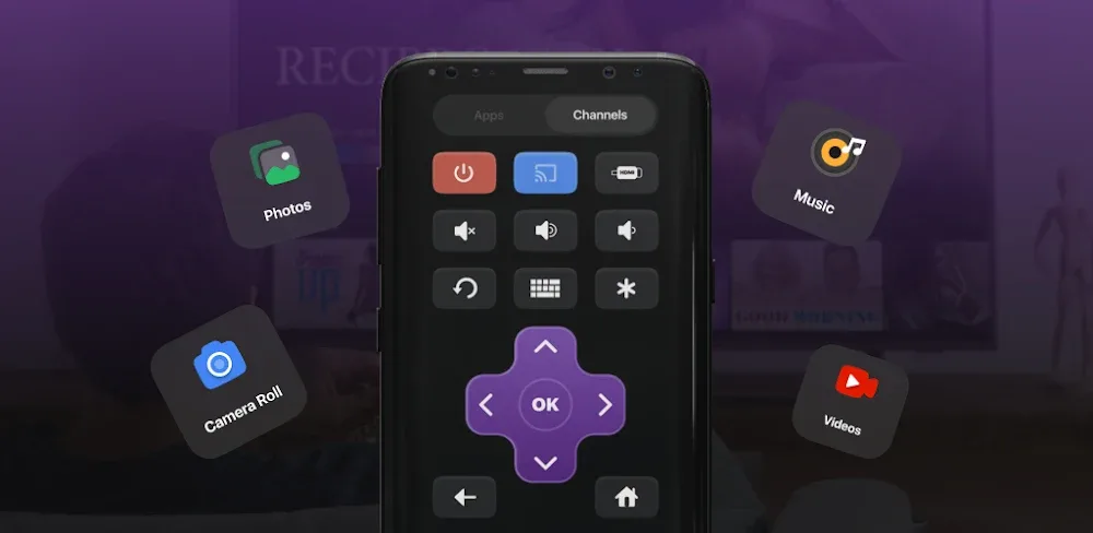 Rokie – Roku TV Remote Control v3.3.2.0 MOD APK (Premium Unlocked)