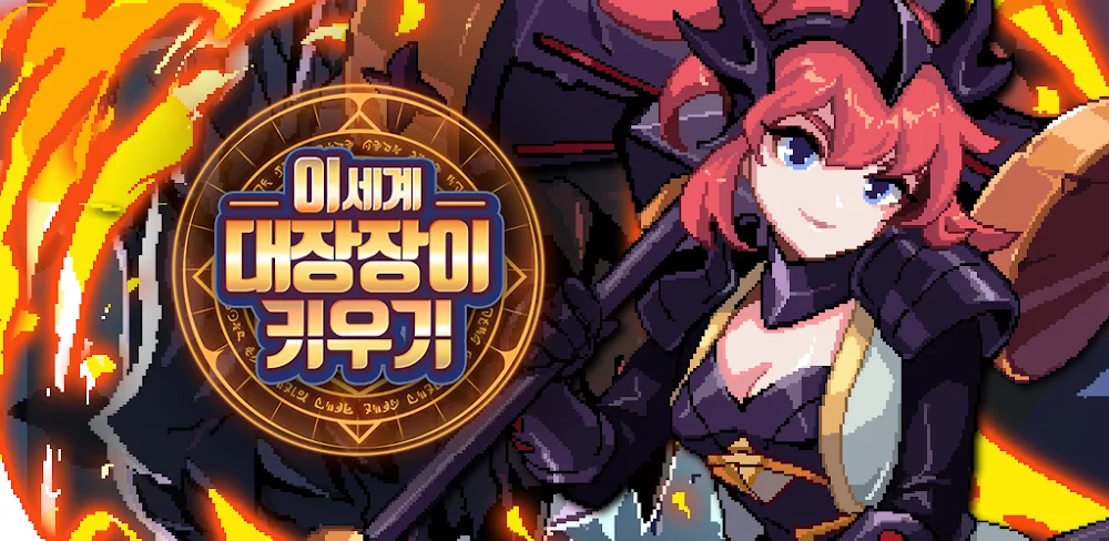 Raising a Blacksmith v1.1.0.81 MOD APK (Damage & Defense Multiplier, God Mode)