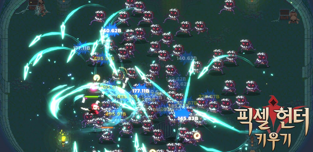 Pixel Hunter Idle v8.1 MOD APK (Defense Multiple, God Mode)