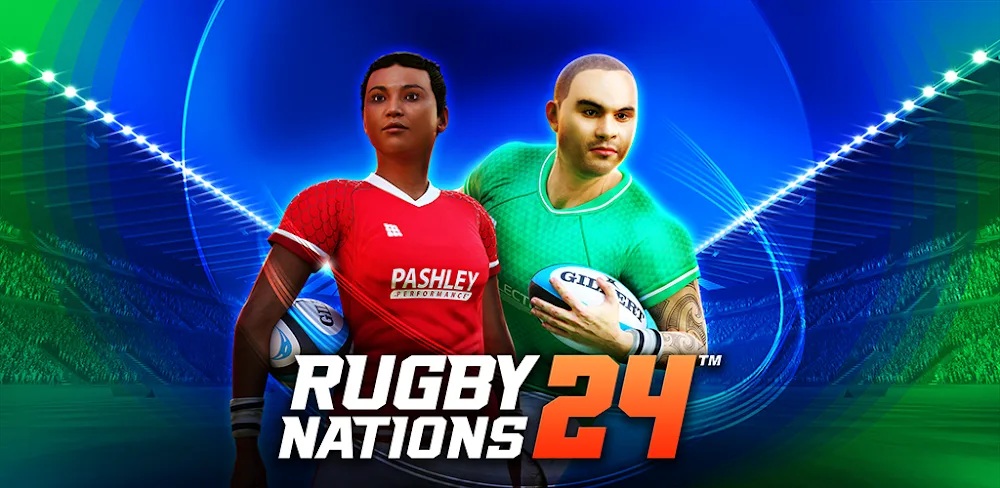 Rugby Nations 24 v1.1.4.1.193 MOD APK (Dumb Enemy, Unlimited Money, No ADS)