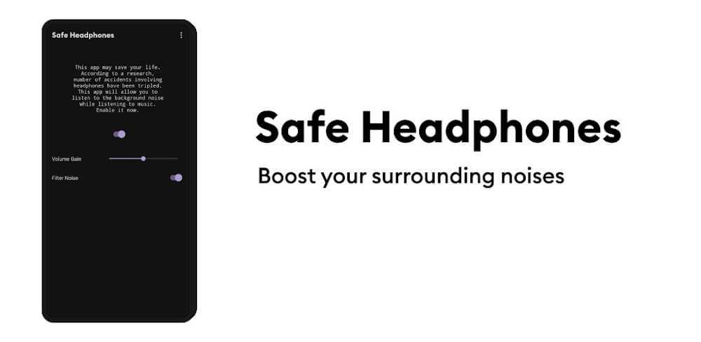 Safe Headphones v4.4.1.4 MOD APK (Premium Unlocked)