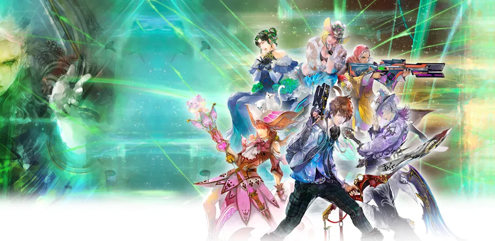 SaGa Emerald Beyond v1.1.0.3 MOD APK (Full, Damage & Defense Multipliers, God Mode)