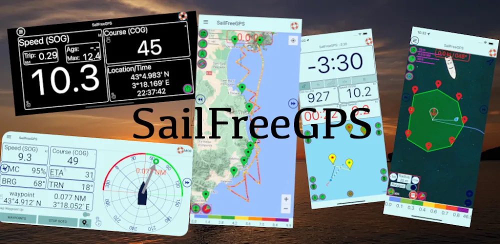 SailFreeGPS v5.5.1.1 MOD APK (Premium Unlocked)