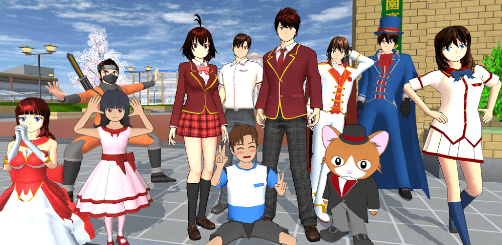 SAKURA School Simulator v1.1.047.12 MOD APK (Unlimited Money, Unlocked)
