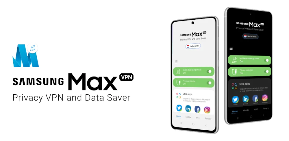 Samsung Max VPN v4.4.7.68 MOD APK (Premium Unlocked)