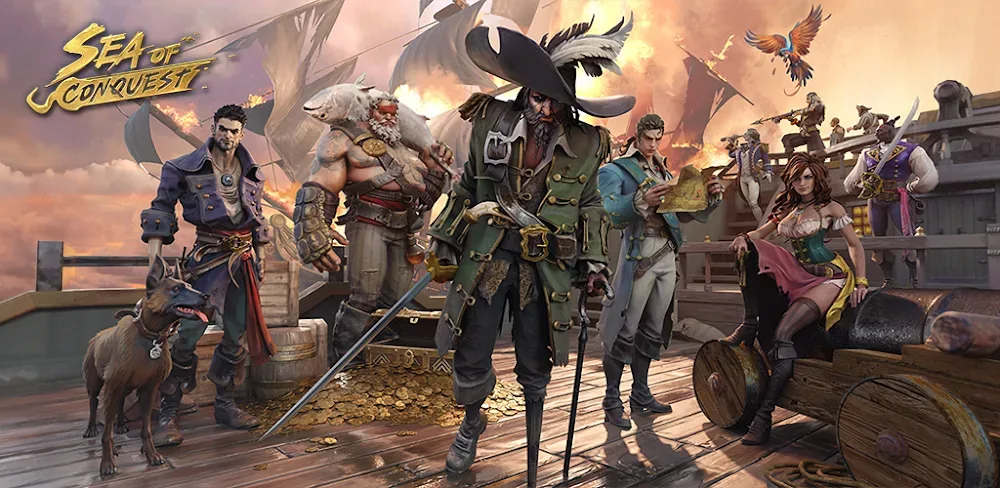 Sea of Conquest: Pirate War v1.1.1.670 MOD APK (Menu, Game Speed)