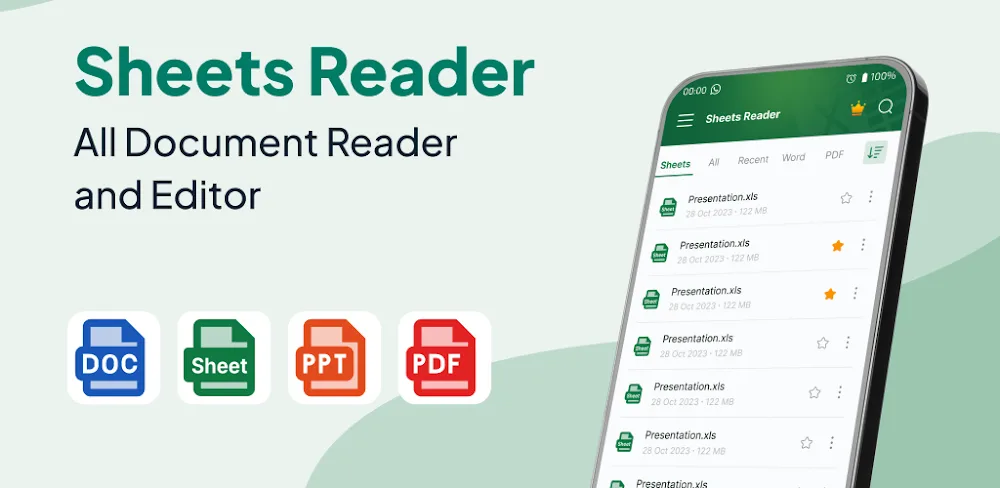 Sheets Reader v1.1.2.9 MOD APK (Premium Unlocked)